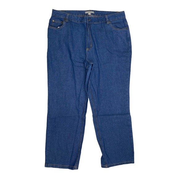 Woman Within Straight-Leg Jean Petite 14W